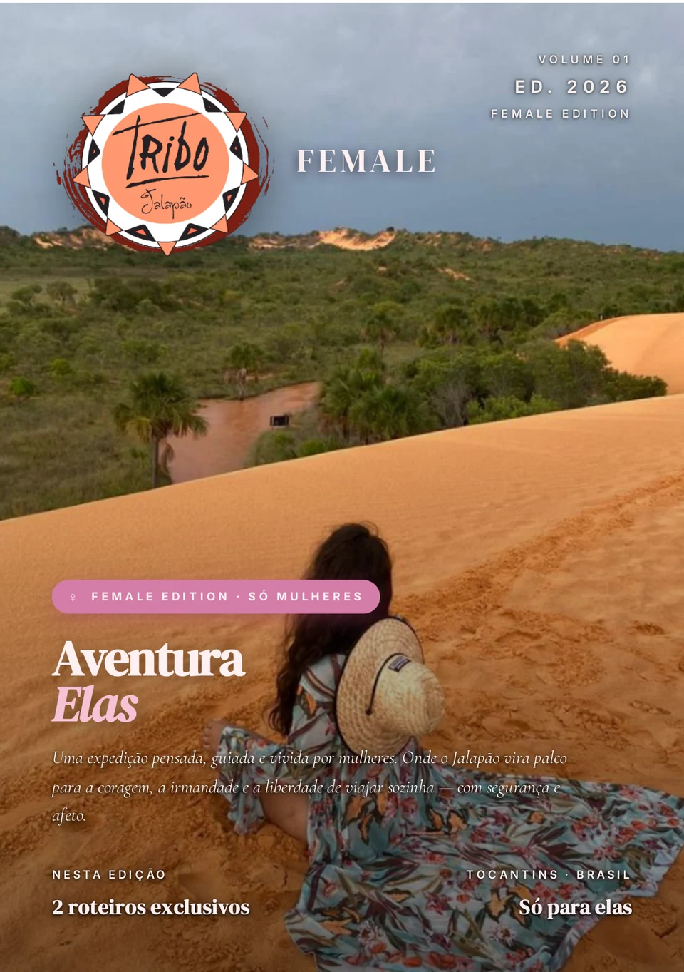Capa da Revista Tribo Female