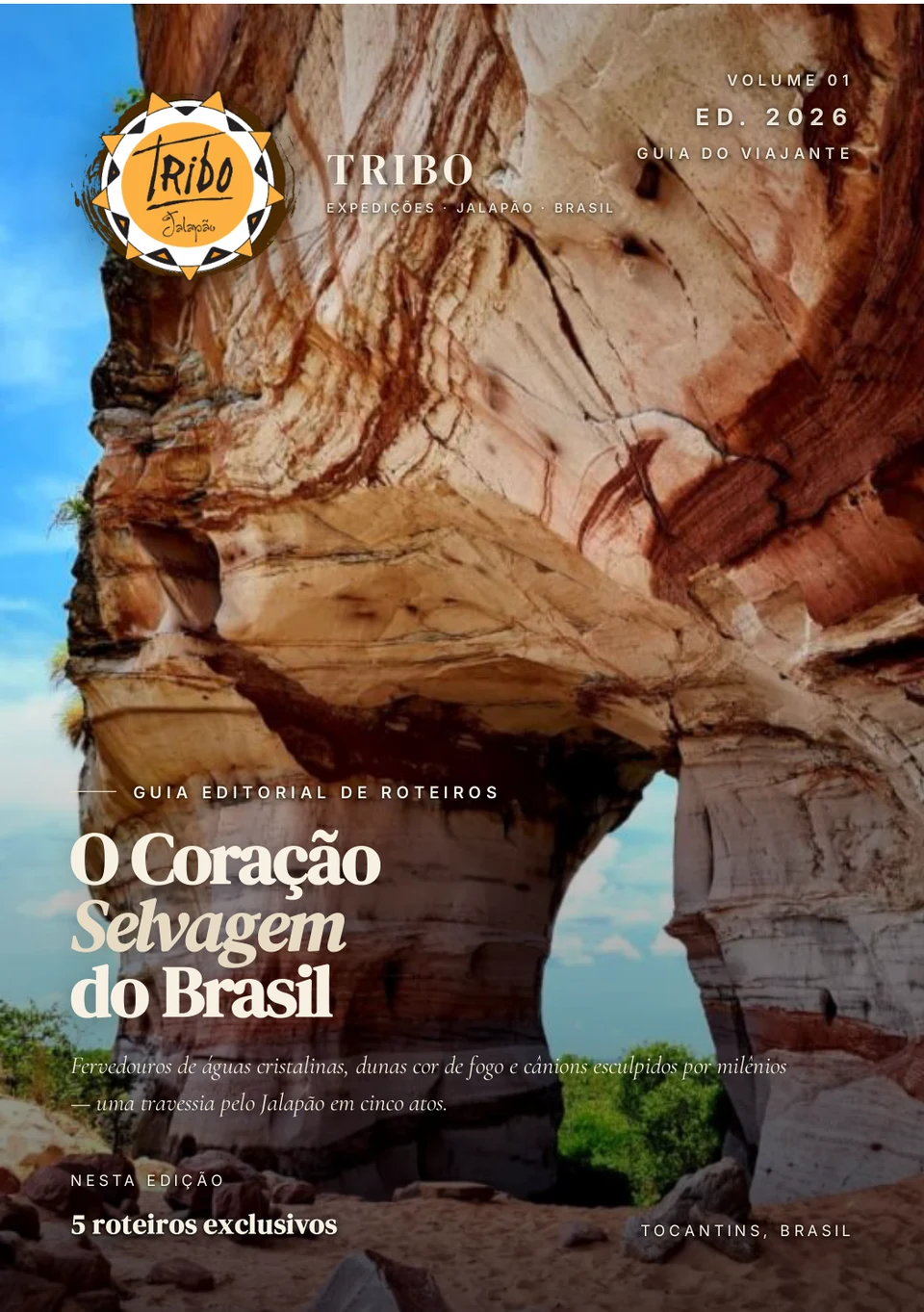 Capa da Revista Tribo Jalapão